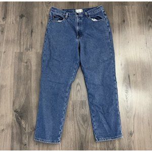 LL Bean Jeans Fleece Lined Classic Fit 33x30 (tag 35x30) Blue mens #2